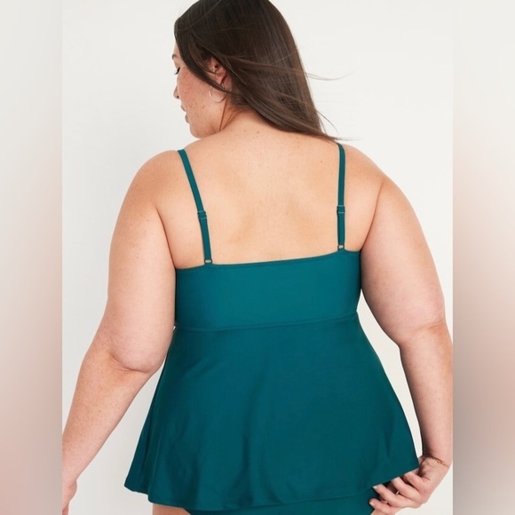 NWT! Genteal Soul Knotted A-Line Tankini Swim Top for Women - Multiple 💎 - Picture 7 of 10
